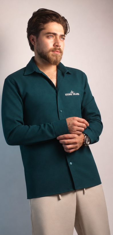 پیراهن مردانه پارچه مازراتی